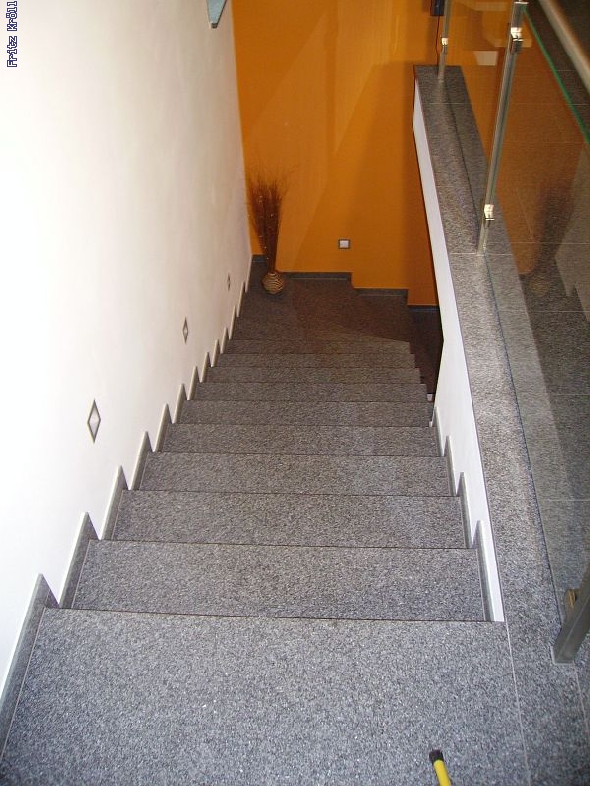 Geflieste Treppe